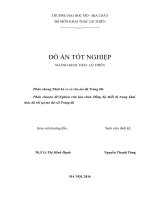 ĐỒ ÁN TỐT NGHIỆP NGÀNH KHAI THÁC LỘ THIÊN, đề tài Đồng bộ thiết bị trong khai thác đá vôi tại mỏ đá vôi Tràng đà