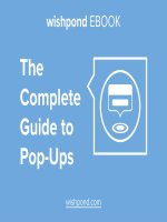 The complete guide to pop ups