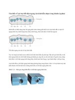 Tìm hiểu về các loại tiết diện ngang của kênh dẫn nhựa trong khuôn ép phun