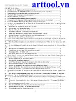 Câu hỏi ôn thi thực tập tốt nghiệp