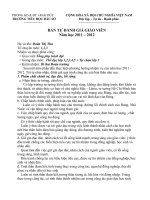 bản tư kiểm điểm cá nhân