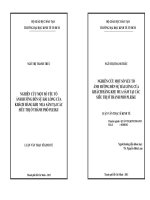 Nghiên cứu một số yếu tố ảnh hưởng đến sự hài lòng của khách hàng khi mua sắm tại các siêu thị ở thành phố Pleiku