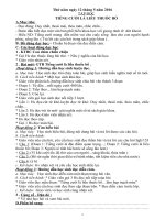 GIÁO ÁN 4 TUẦN 34 CHUẨN KIẾN THỨC KỸ NĂNG  KỸ NĂNG SỐNG