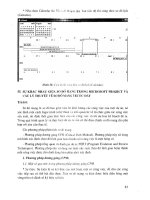 Hỏi đáp khi sử dụng phần mềm microsoft project trong lập và quản lý dự án xây dựng phần 3