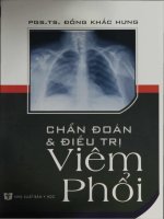 Chan doan va dieu tri viem phoi 