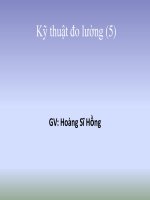Kỹ thuật đo lường (5) - Chuyển đổi điện tử và ion