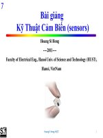 Chương 6: Cảm biến Hall và pH