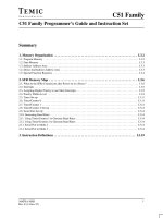 C51 Family Programmer’s Guide and Instruction Set