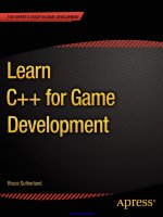 Learn c++ for game development