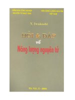 hỏi và đáp về vấn đề năng lượng nguyên tử