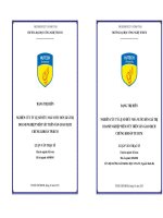 Nghiên cứu tỷ lệ sở hữu nhà nước đến giá trị doanh nghiệp niêm yết trên sàn giao dịch chứng khoán thành phố Hồ Chí Minh