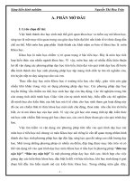 sáng kiến kinh nghiệm một ít kinh nghiệm khi sử dụng phương pháp bàn tay nặn bột trong dạy học môn khoa học ở lớp 5 