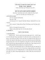 sáng kiến kinh nghiệm dạy khoa học lớp 4 theo phương pháp bàn tay nặn bột sao cho hiệu quả”