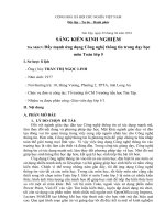 sáng kiến kinh nghiệm đẩy mạnh ứng dụng công nghệ thông tin trong dạy học môn toán lớp 5 