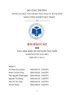 báo cáo cảm quan a not a