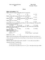 Đề khảo sát chất lượng đầu vào lớp 6 môn Toán