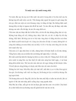 Tả một con vật nuôi trong nhà