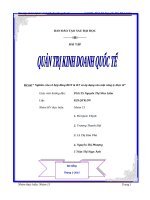 Nghiên cứu về hợp đồng BOT  BT và áp dụng vào một công ty thực tế