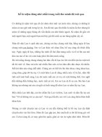 Kể kỉ niệm đáng nhớ nhất trong tuổi thơ của em