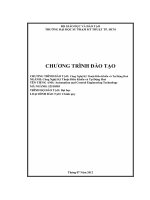 Công Nghệ Kỹ Thuật Điều Khiển và Tự Động Hoá NGÀNH: Công Nghệ Kỹ Thuật Điều Khiển và Tự Động Hoá