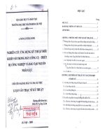 nghiên cứu ứng dụng kỹ thuật điều khiển số trong máy công cụ