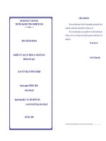 Nghiên cứu tạo cây thuốc lá chuyển gen chống sau VIP3A