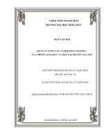 Quản lý công tác xã hội hóa giáo dục huyện nga sơn năm 2015   2016