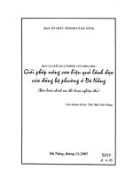 Giải pháp nâng cao hiệu quả lãnh đạo của đảng bộ phường ở đà nẵng 