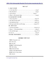 skkn “ một số phương pháp lồng ghép GD môi trường trong giảng dạy địa lí 8 