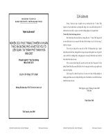 NGHIÊN CỨU THỰC TRẠNG Ô NHIỄM VI KHUẨN THỨC ĂN ĐƯỜNG PHỐ VÀ MỘT SỐ YẾU TỐ LIÊN QUAN TẠI THÀNH PHỐ THANH HOÁ NĂM 2007