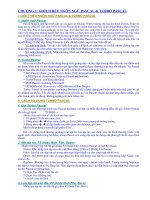 học nhanh ngôn ngữ PASCAL