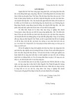 Đồ án: Các biện pháp kỹ thuật nhằm nâng cao hiệu quả sử dụng của bình tách