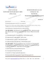 TS247 DT de thi thu thpt quoc gia mon hoa truong thpt chuyen khoa hoc tu nhien ha noi lan 2 nam 2016 3473 1453953492 
