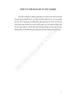 Nghiên cứu phần mềm thu thập xử lý dữ liệu tự động trên internet 