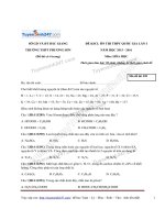 TS247 DT de thi thu thpt quoc gia mon hoa hoc truong thpt phuong son bac giang lan 1 nam 2016 ma de 209 3348 1452852833 