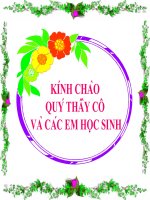 Bài giảng Khái quát về năng lượng và chuyển hóa vật chất
