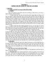 Bảo hộ và an toàn lao động ngành Trung học Xây dựng