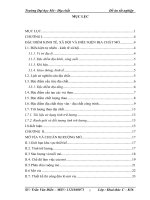 Đồ án tôt nghiệp khai thác mỏ địa chất