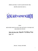 sáng kiến kinh nghiệm một số biện pháp gây hứng thú cho trẻ 5 6 tuổi học tốt hoạt động kể chuyện 