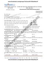 TS247 DT de thi thu thpt quoc gia mon hoa so giao duc dao tao bac giang nam 2016 ma de 132 6972 1463043414 