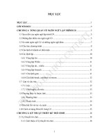 Nghiên cứu các kỹ thuật thiết kế trò chơi và ứng dụng thiết kế trò chơi breakout 