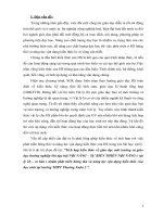 SKKN Tích hợp kiến thức về giáo dục môi trường và giáo dục hướng nghiệp khi dạy bài NỘI NĂNG – SỰ BIẾN THIÊN NỘI NĂNG ( vật lý 10 – cơ bản ) nhằm phát triển hứng thú và năng lực vận dụng kiến thức của học sinh