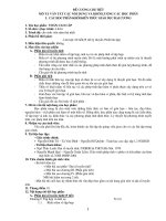 ĐỀ CƯƠNG CHI TIẾT MÔ TẢ VẮN TẮT CÁC NỘI DUNG VÀ KHỐI LƯỢNG CÁC HỌC PHẦN