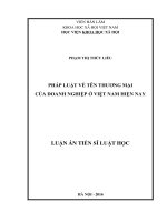 Pháp luật về tên thương mại của doanh nghiệp ở việt nam hiện nay