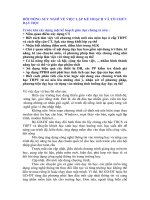 lập kế HOẠCH và tổ CHỨC dạy học tin hoc