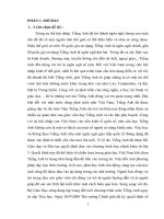 SKKN dạy Tiếng Anh thông qua các bài hát Tiếng Anh tiểu học