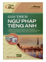 Giải thích ngữ pháp tiếng anh   đại lợi, hương giang
