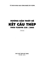 Huong dan thiet ke ket cau thep theo TCXDVN 338 2005