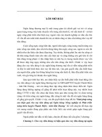 Giải pháp nâng cao hiệu quả cho vay tiêu dùng tại Ngân hàng Nông nghiệp và Phát triển nông thôn huyện Thanh Miện  tỉnh Hải Dương