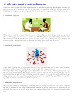 101 kiểu khách hàng và bí quyết thuyết phục họ